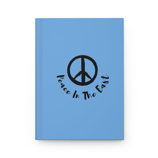 Peace In The East Hardcover Journal Matte Journal