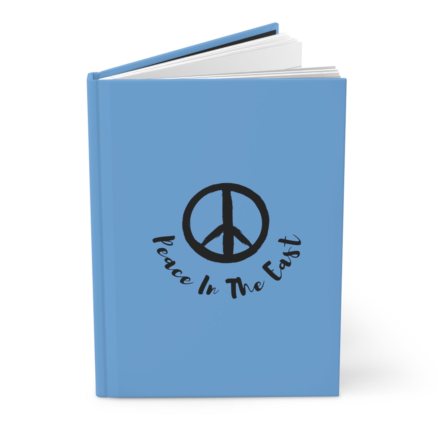 Peace In The East Hardcover Journal Matte