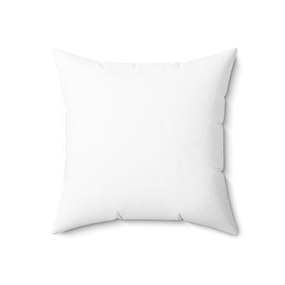 Peace In The East Spun Polyester Square Pillow