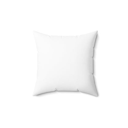 Peace In The East Spun Polyester Square Pillow