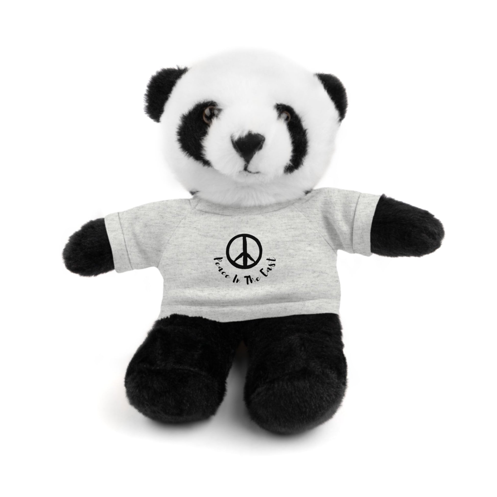 Peace In The East Stuffed Animals with Tee Ash Panda 8"