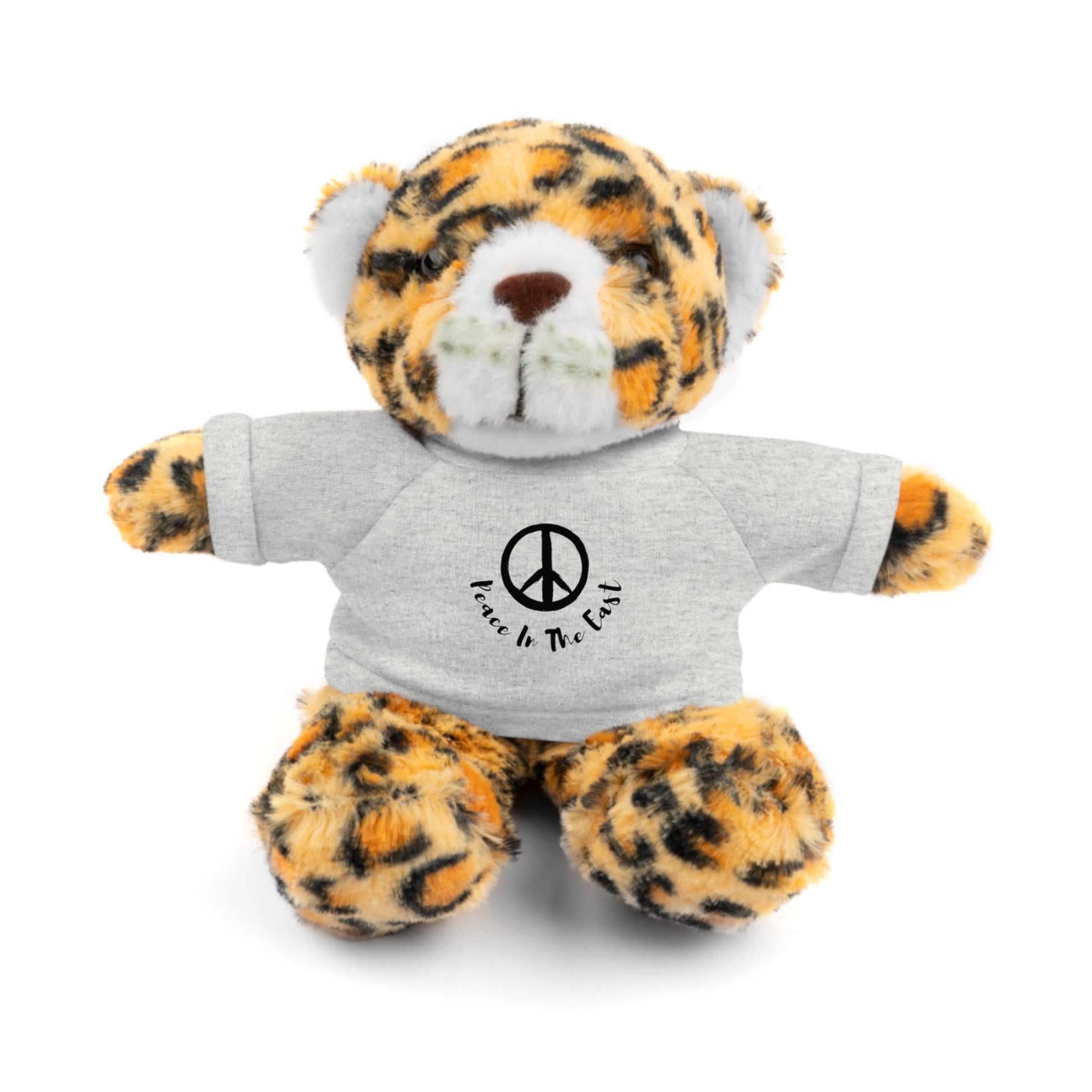 Peace In The East Stuffed Animals with Tee Ash Jaguar 8"