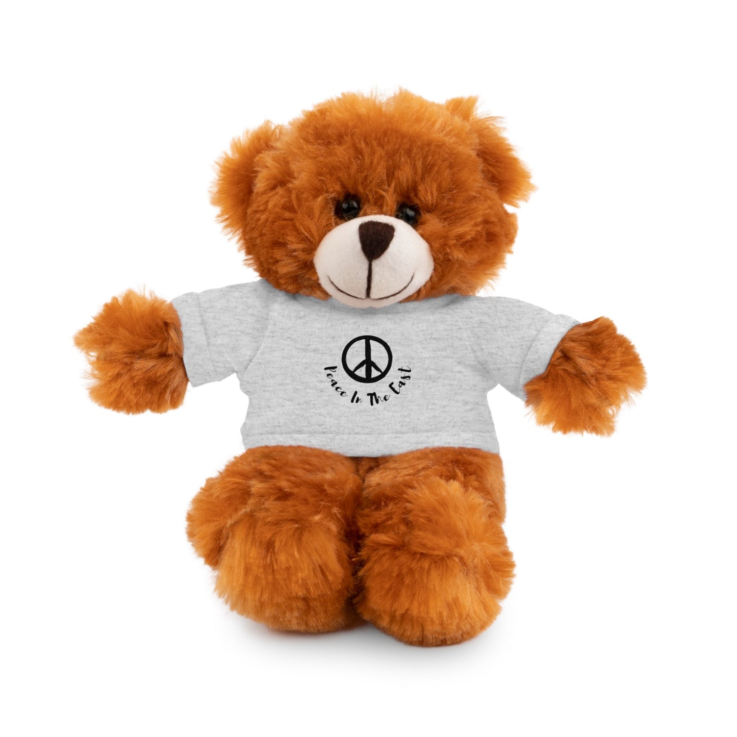 Peace In The East Stuffed Animals with Tee Ash Bear 8"