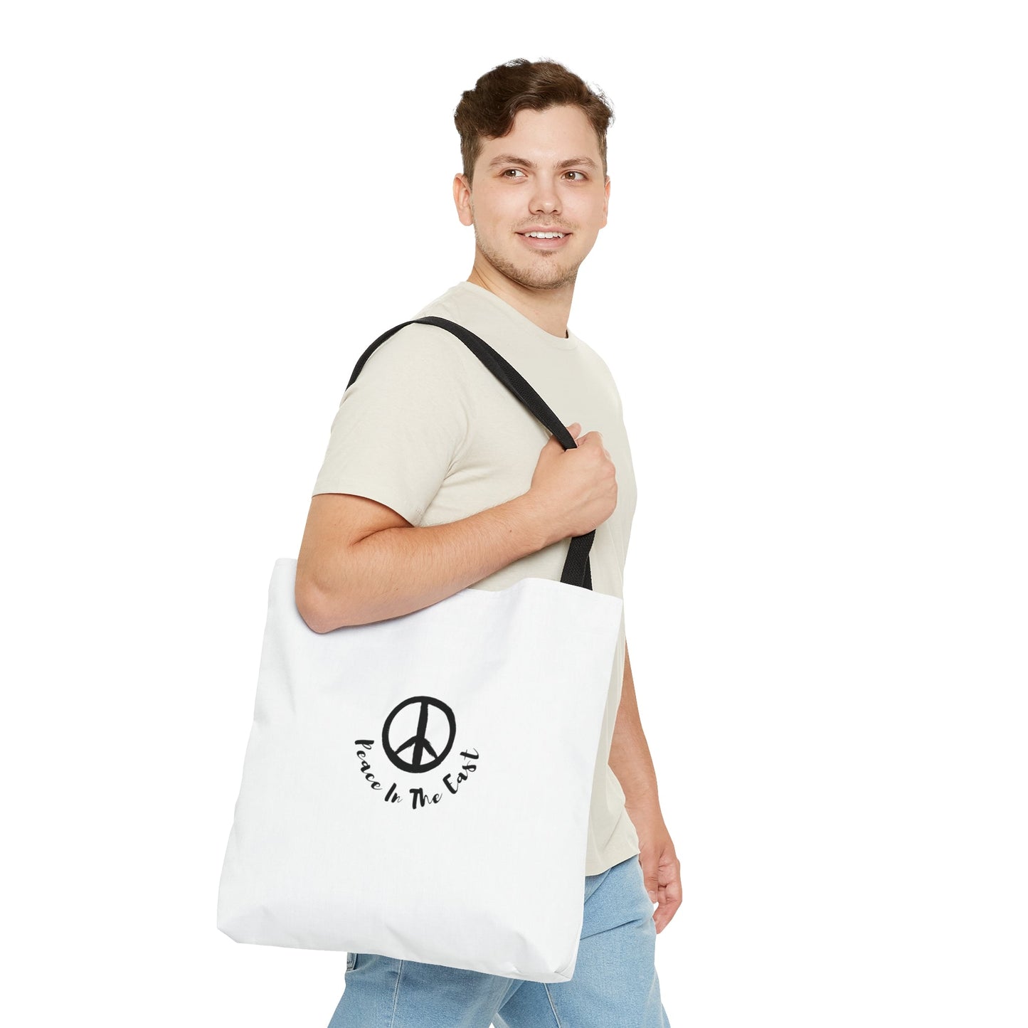 Peace In The East Tote Bag (AOP)