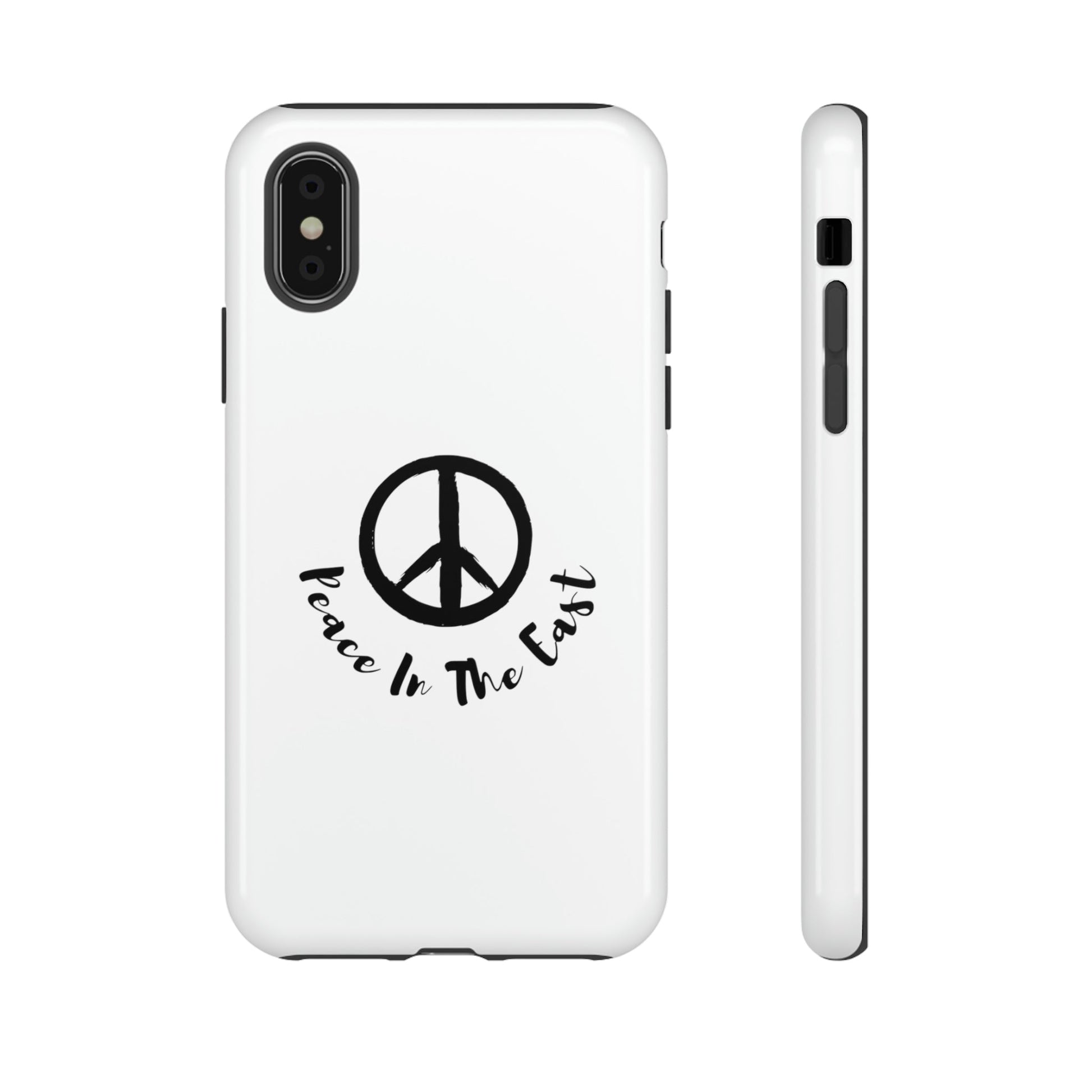 Peace In The East Tough Cases iPhone X Glossy