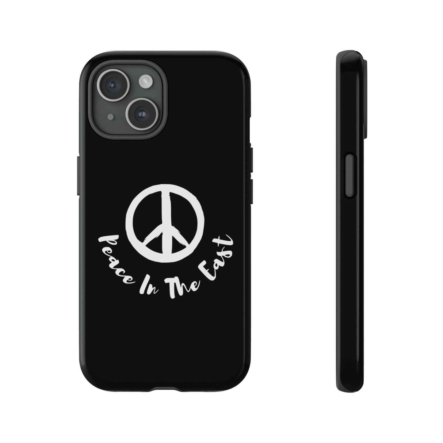 Peace In The East Tough Cases iPhone 15 Glossy