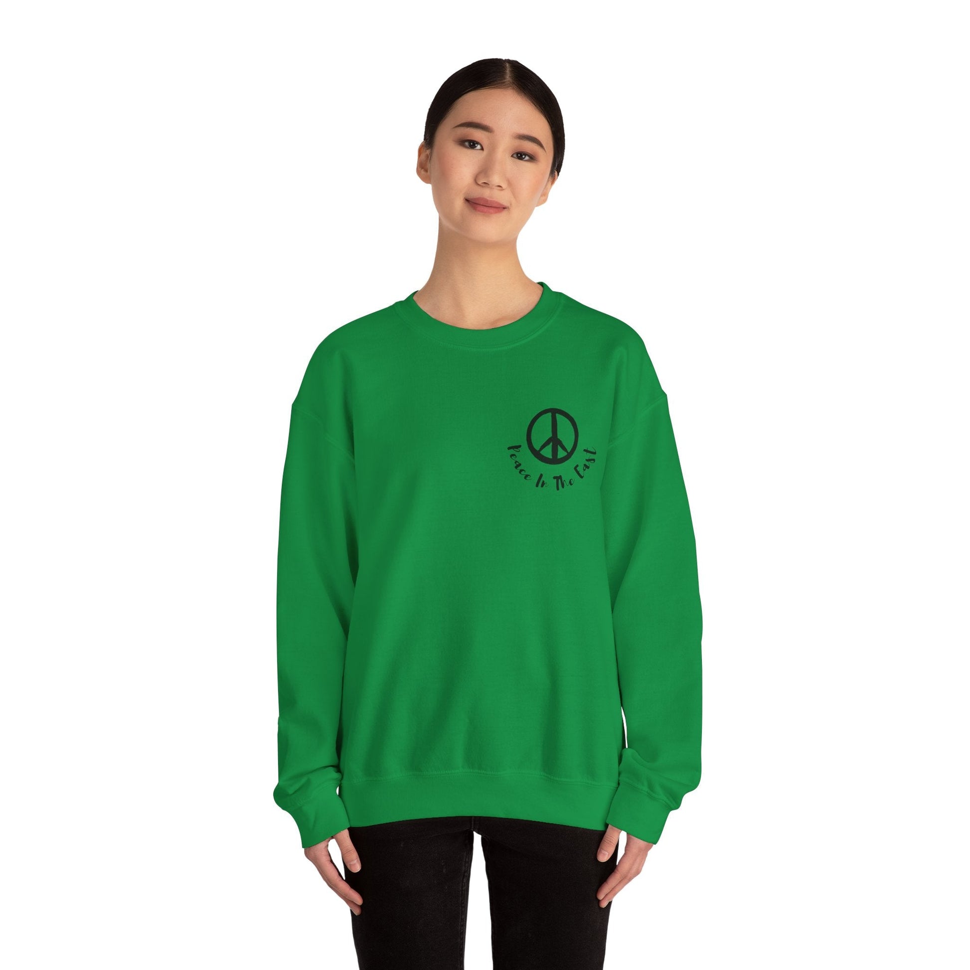 Peace In The East Unisex Heavy Blend™ Crewneck Sweatshirt