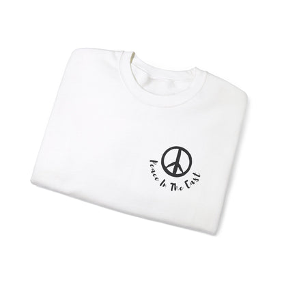 Peace In The East Unisex Heavy Blend™ Crewneck Sweatshirt