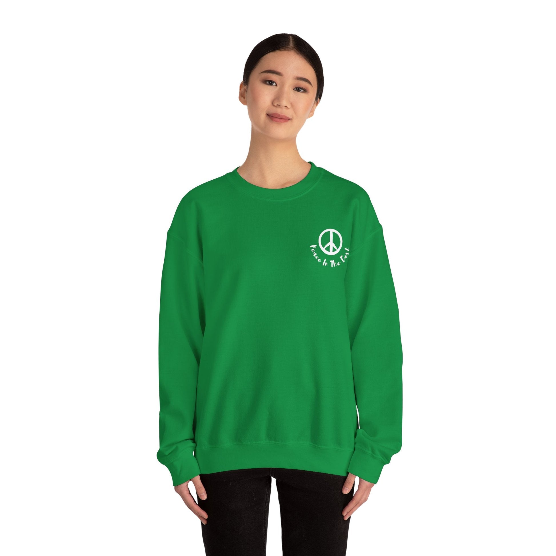 Peace In The East Unisex Heavy Blend™ Crewneck Sweatshirt