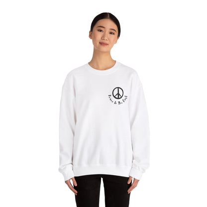 Peace In The East Unisex Heavy Blend™ Crewneck Sweatshirt