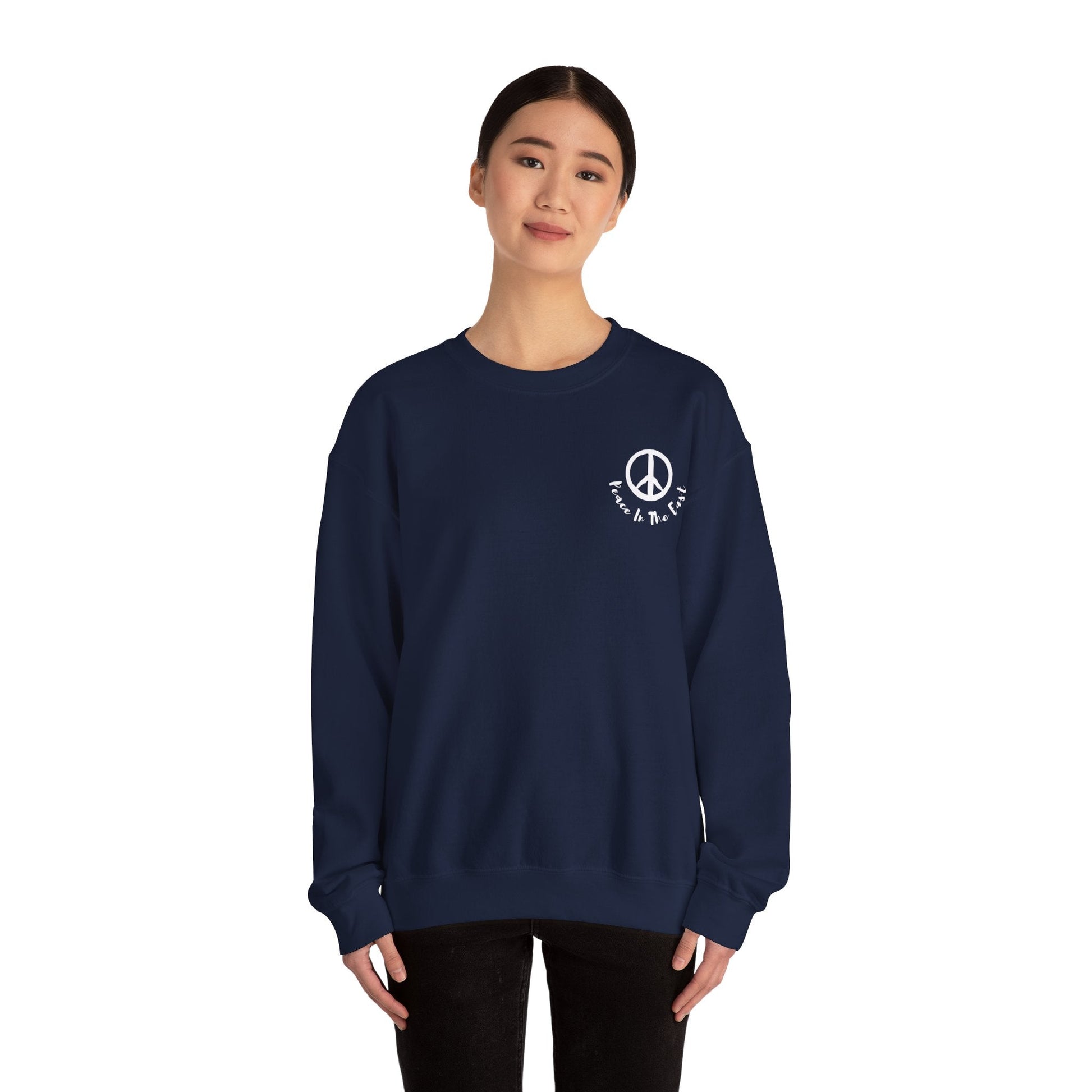 Peace In The East Unisex Heavy Blend™ Crewneck Sweatshirt