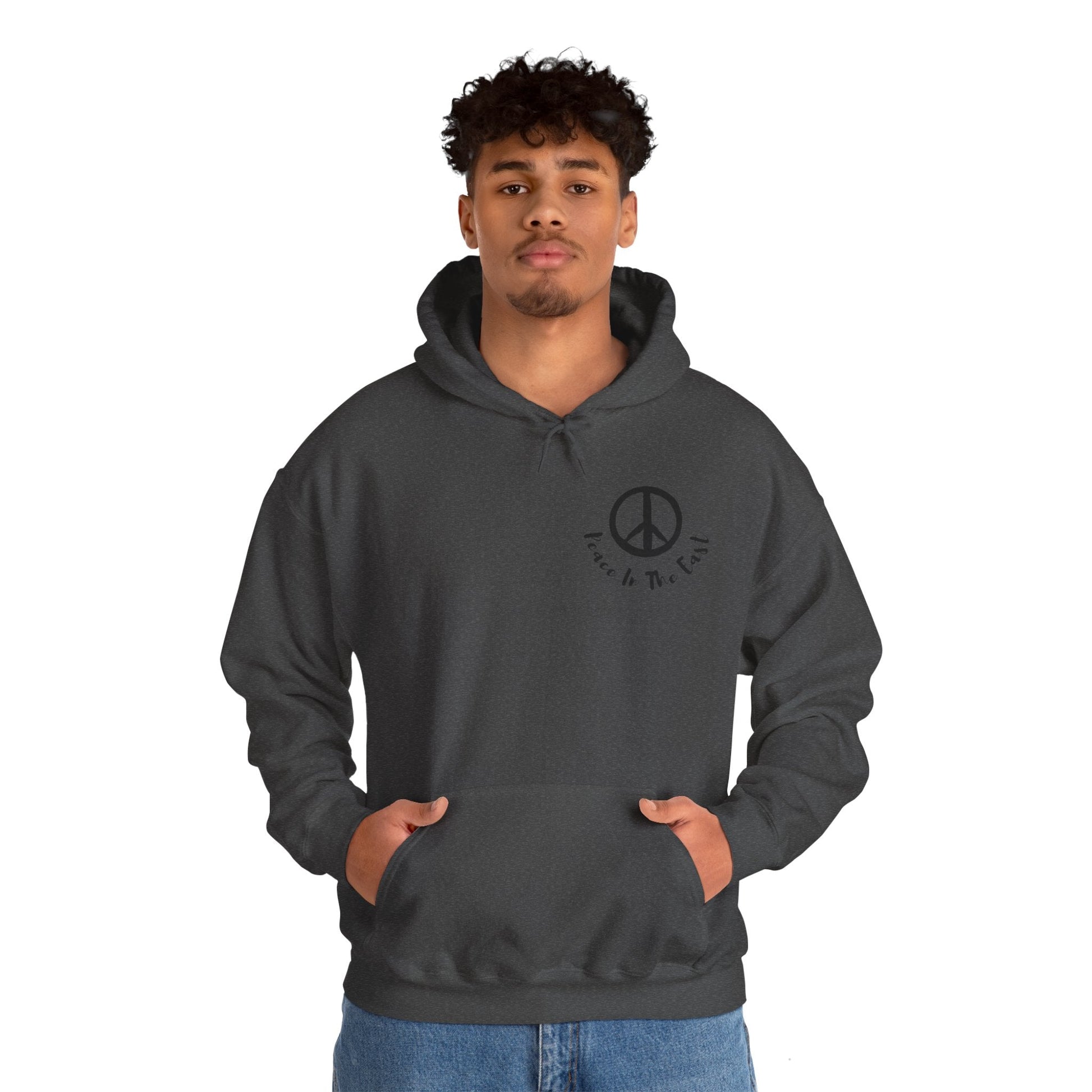 Peace In The East Unisex Heavy Blend™ Hooded Sweatshirt