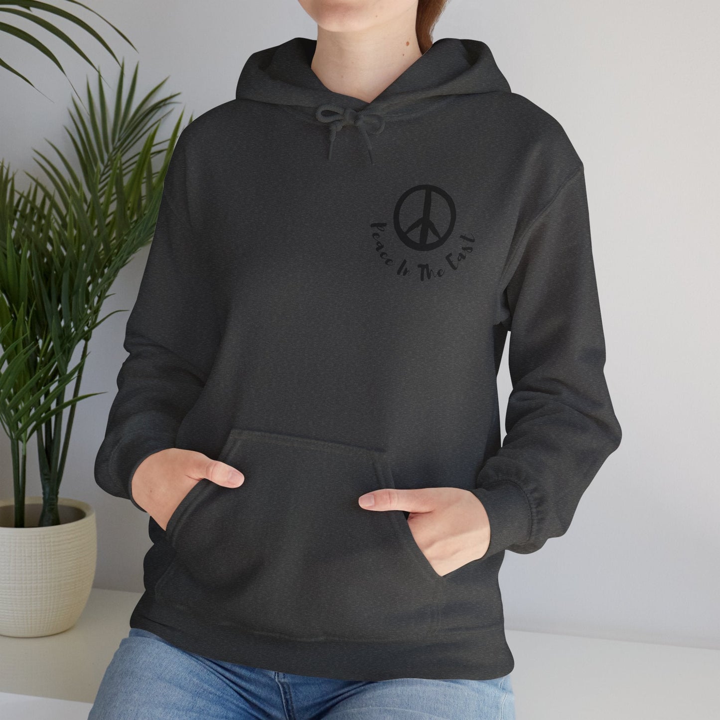 Peace In The East Unisex Heavy Blend™ Hooded Sweatshirt