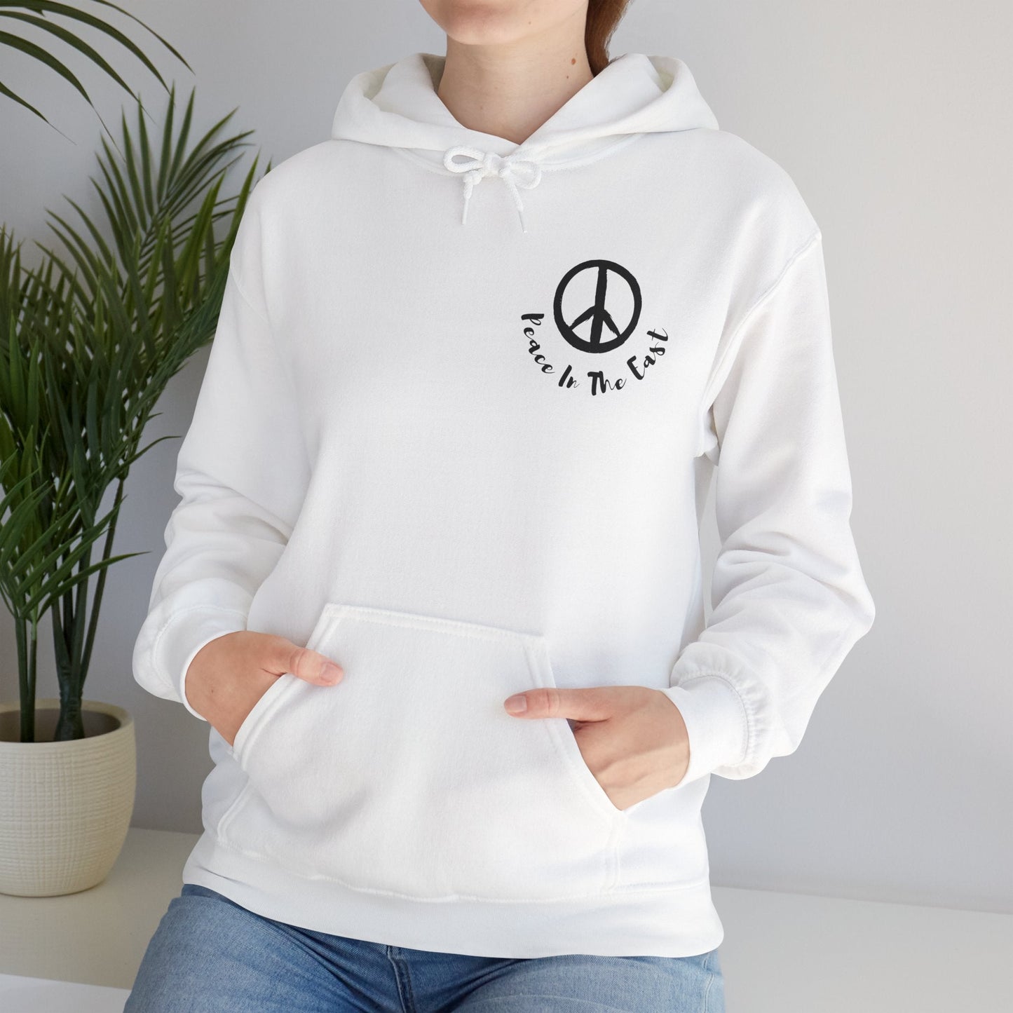 Peace In The East Unisex Heavy Blend™ Hooded Sweatshirt