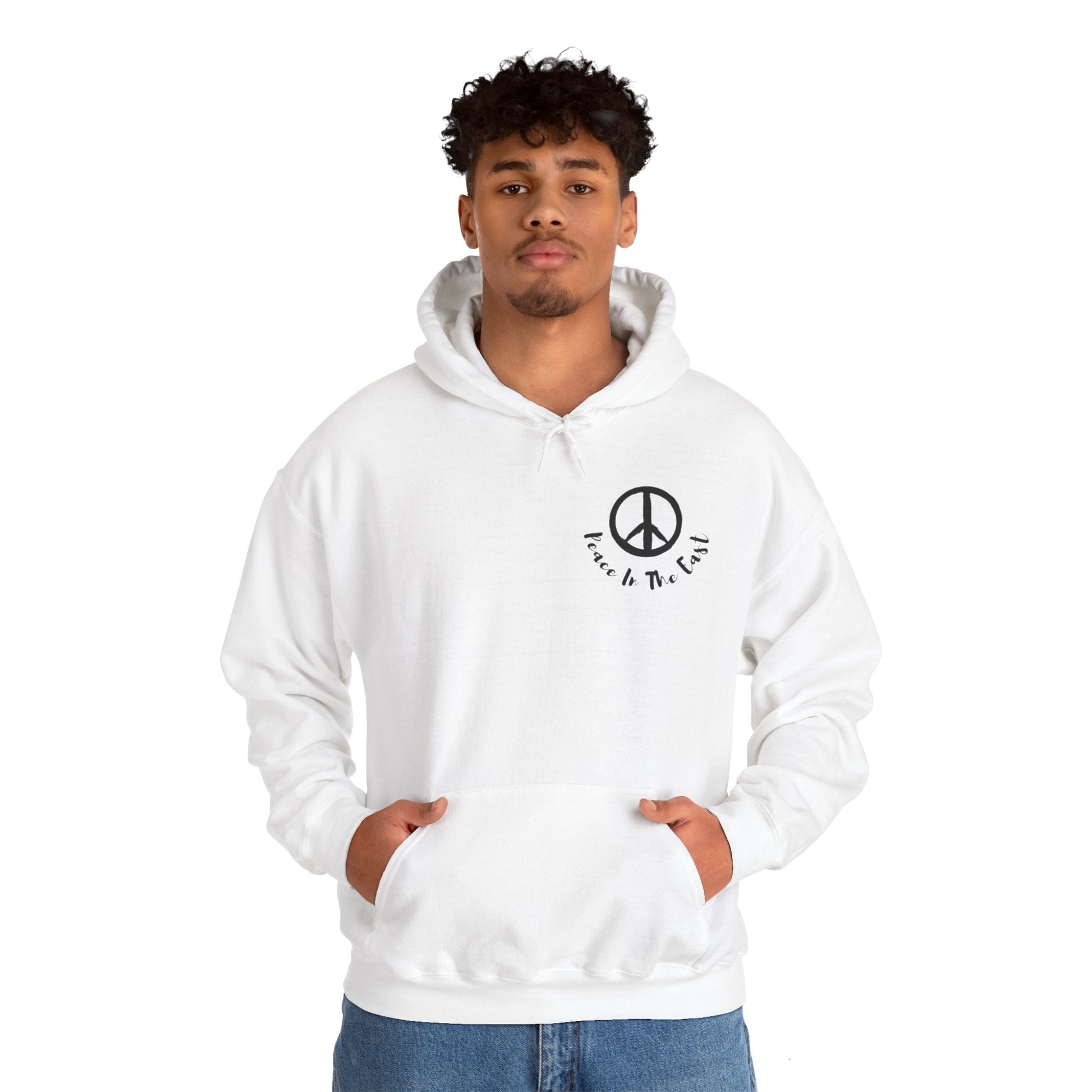 Peace In The East Unisex Heavy Blend™ Hooded Sweatshirt