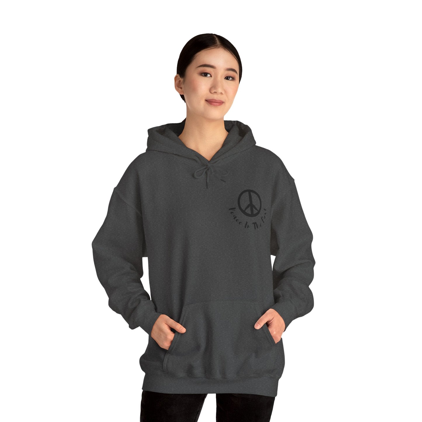 Peace In The East Unisex Heavy Blend™ Hooded Sweatshirt