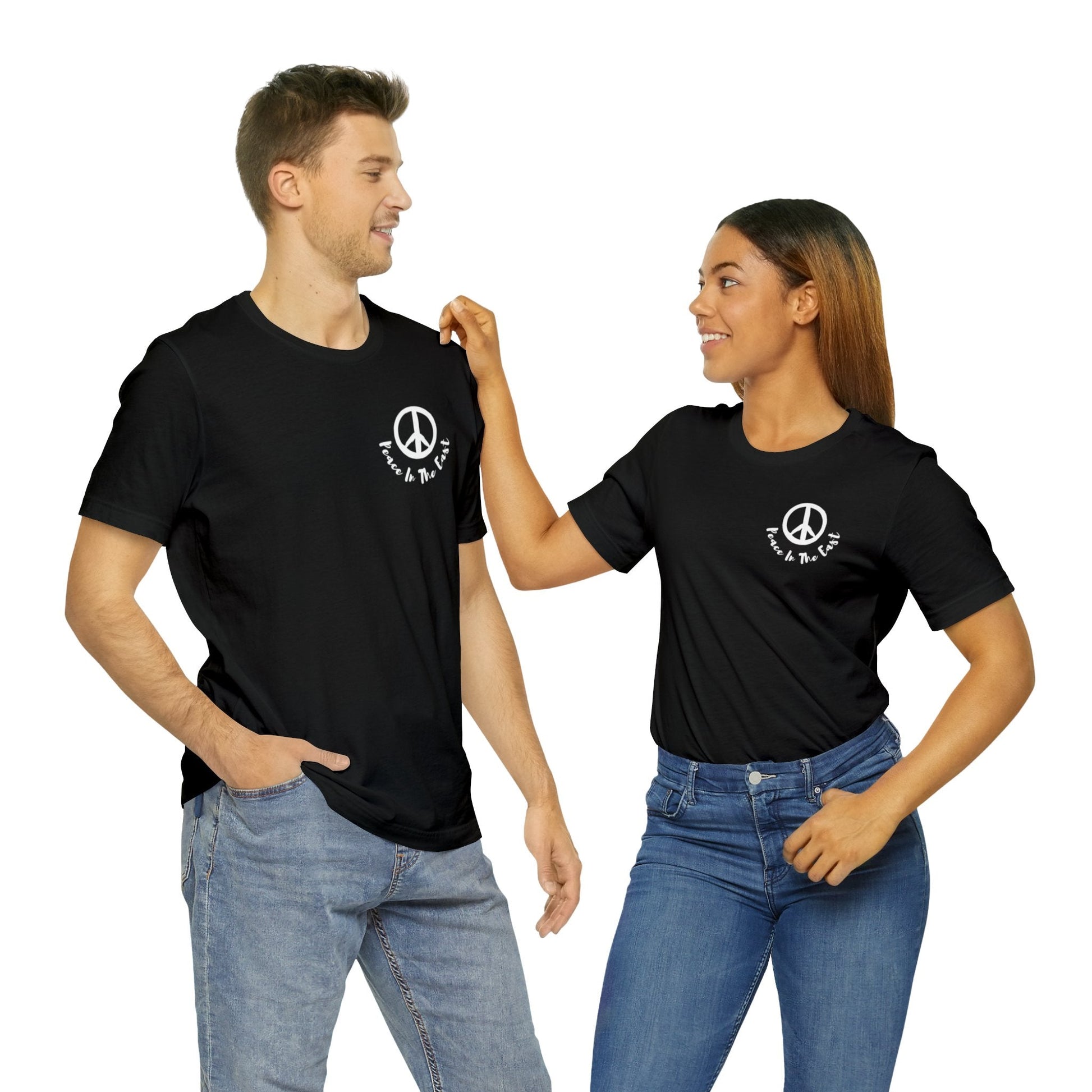 Peace In The East Unisex Jersey Short Sleeve Tee